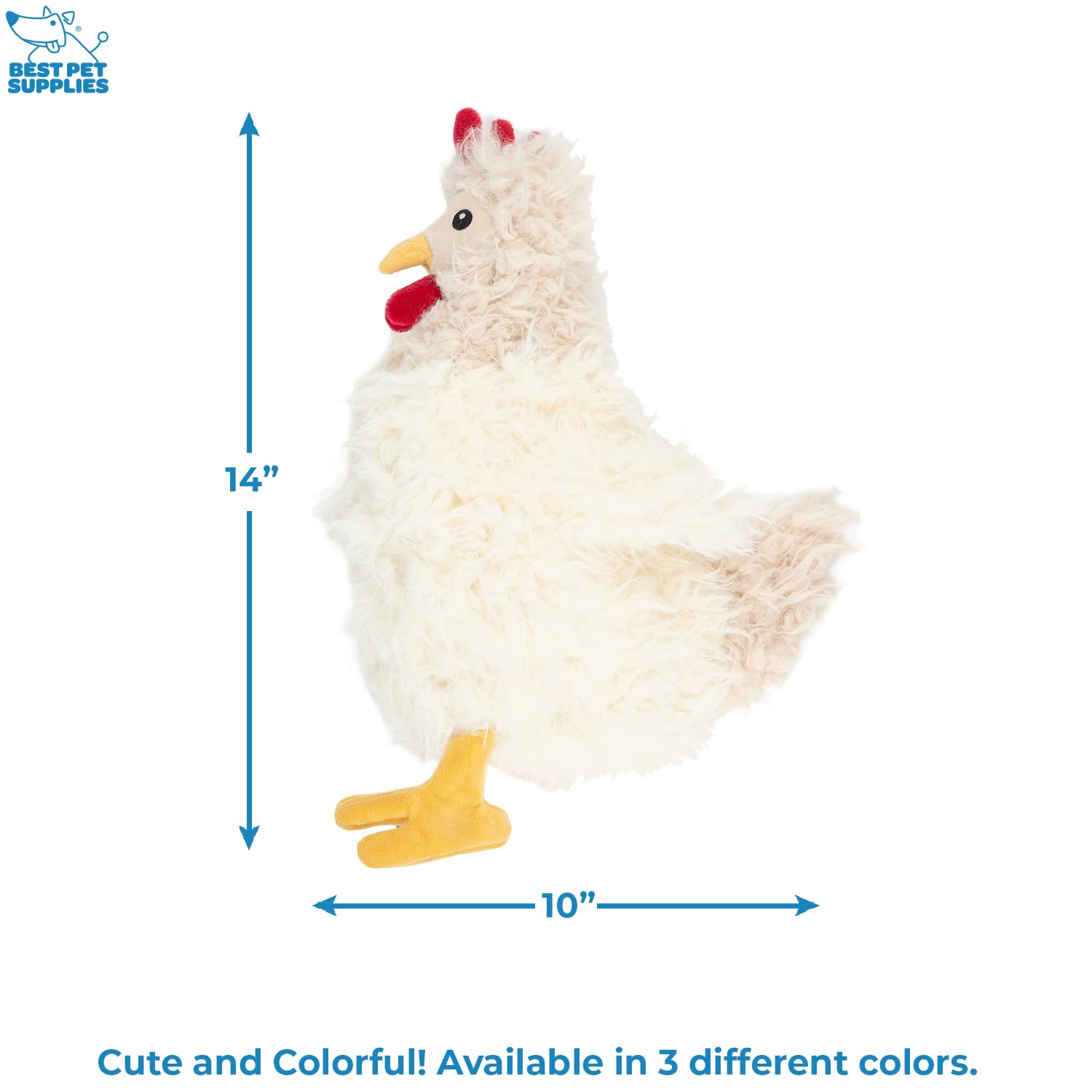 Best Pet Supplies bright-colored toy supports fetch, tug, and interactive bonding