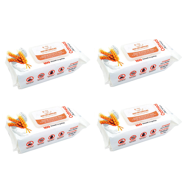 Best Pet Supplies dog wipes 8x9 large coverage for complete cleanup