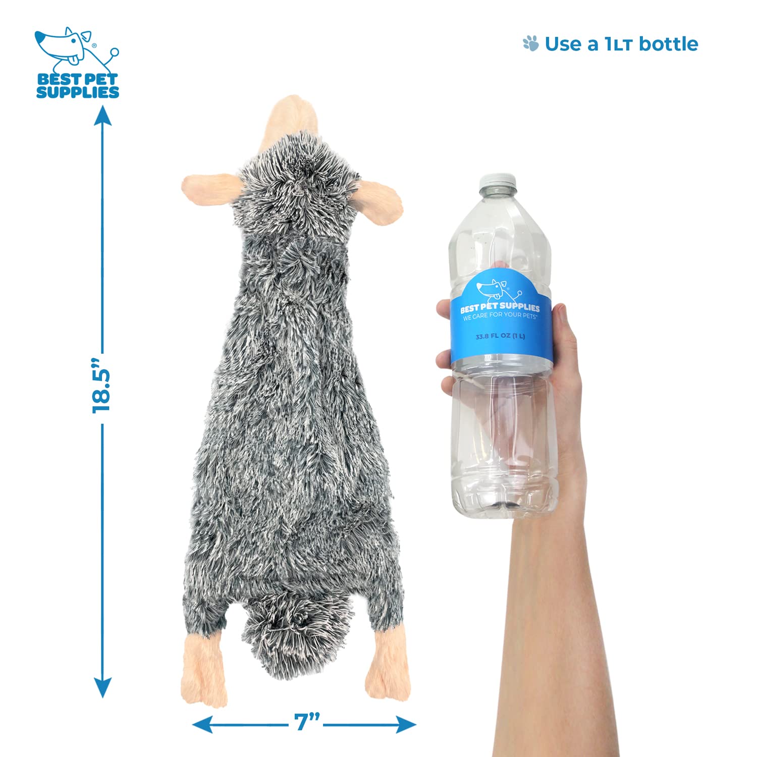 Best Pet Supplies duck-design dog toy sparks hunting instincts