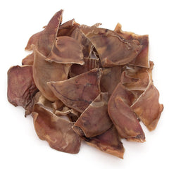 Best Pet Supplies GigaBite half-cut pig ears for dogs, ideal for aggressive chewers.