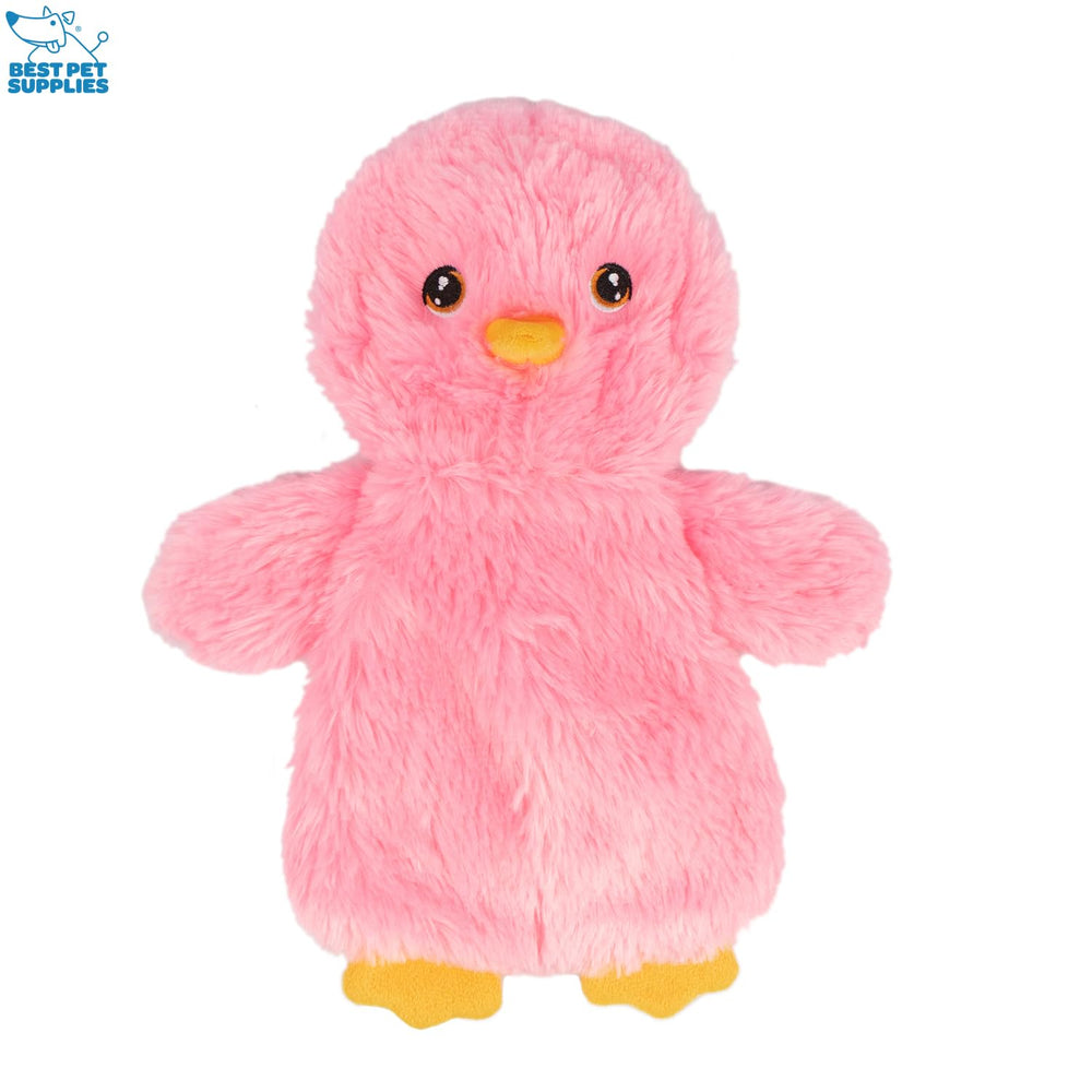 Best Pet Supplies interactive squeaky octopus toy in pink for playful chewing sessions.