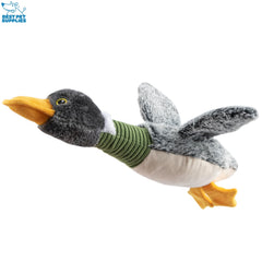 Best Pet Supplies plush chew toy duck with a durable exterior for dogs