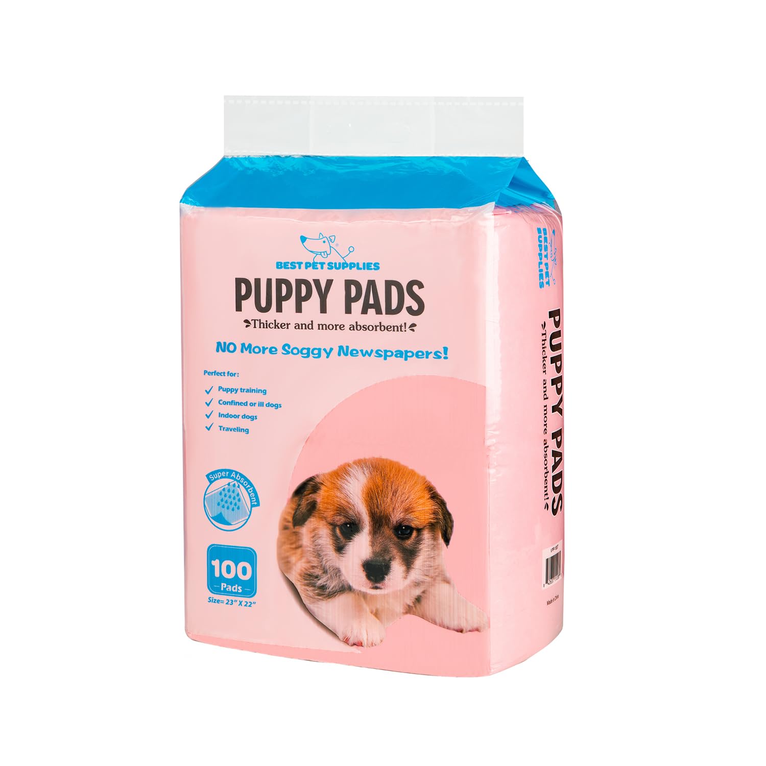 Best Pet Supplies puppy pads with absorption technology for cleaner floors