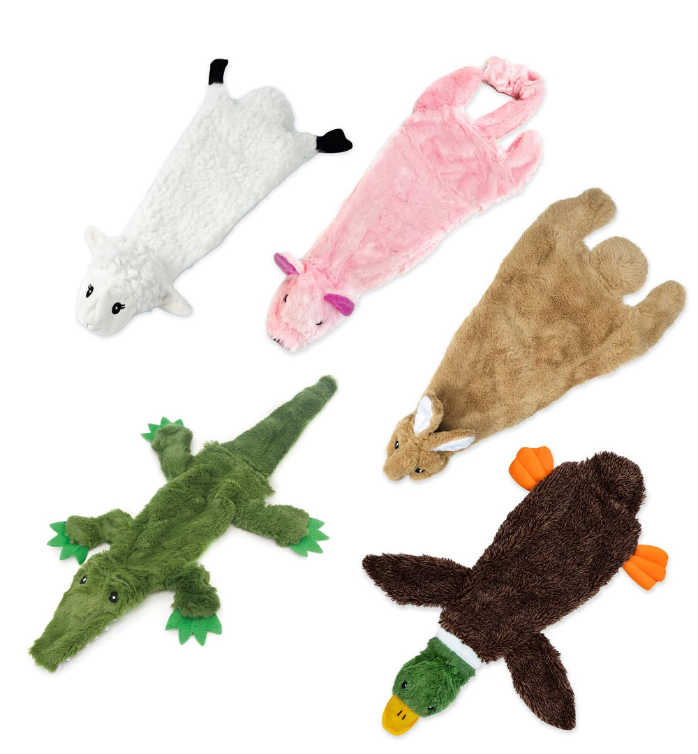 Best Pet Supplies Squeaky Dog Toy Hare for interactive indoor play and squeaks