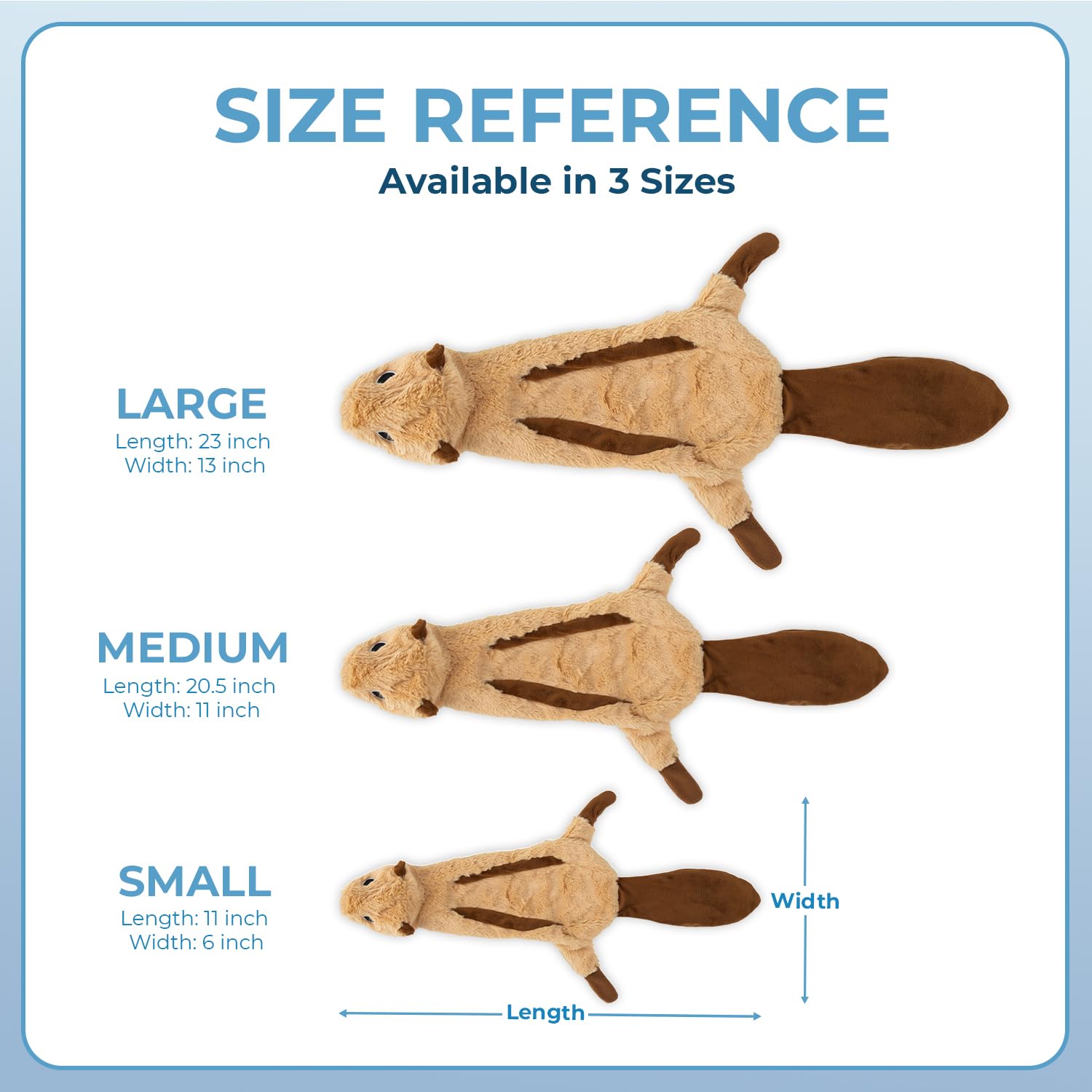 Best Pet Supplies squeaky deer toy, gentle fabric for teething play