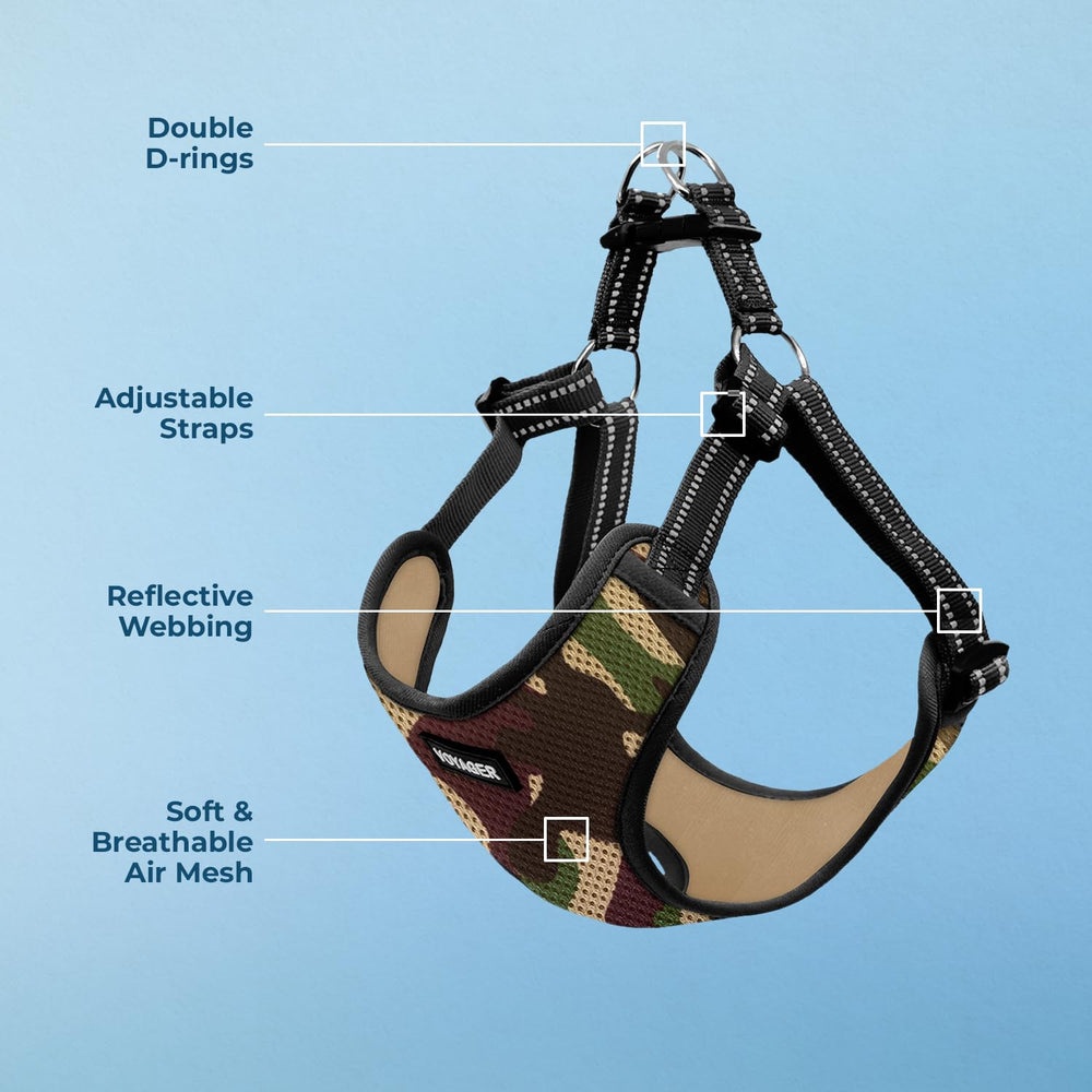 Adjustable straps on Voyager harness ensure a precise, comfy fit.