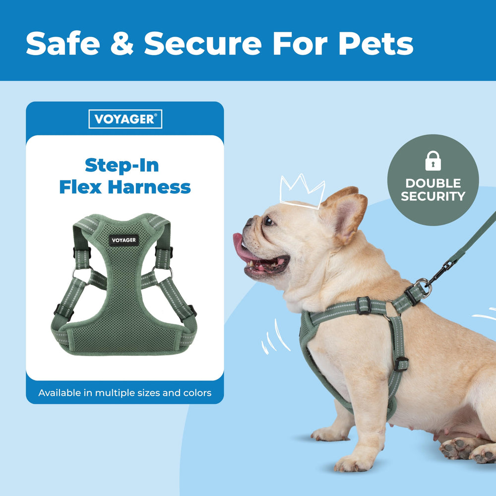 Adjustable straps on Voyager harness for a secure, comfortable feel