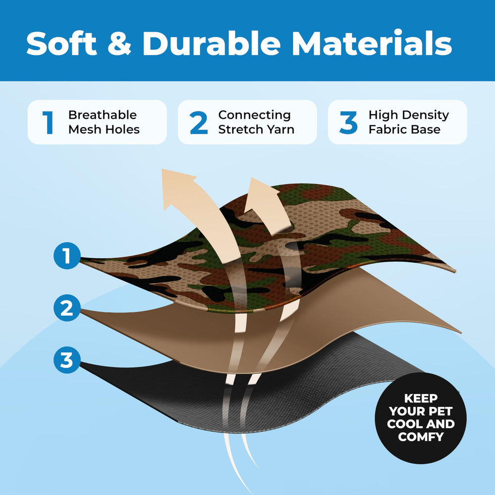 All-weather air mesh panel keeps cats cool indoors and outdoors