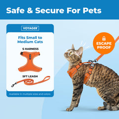 Best Pet Supplies Voyager harness neck and chest adjustments for secure, customizable fits.