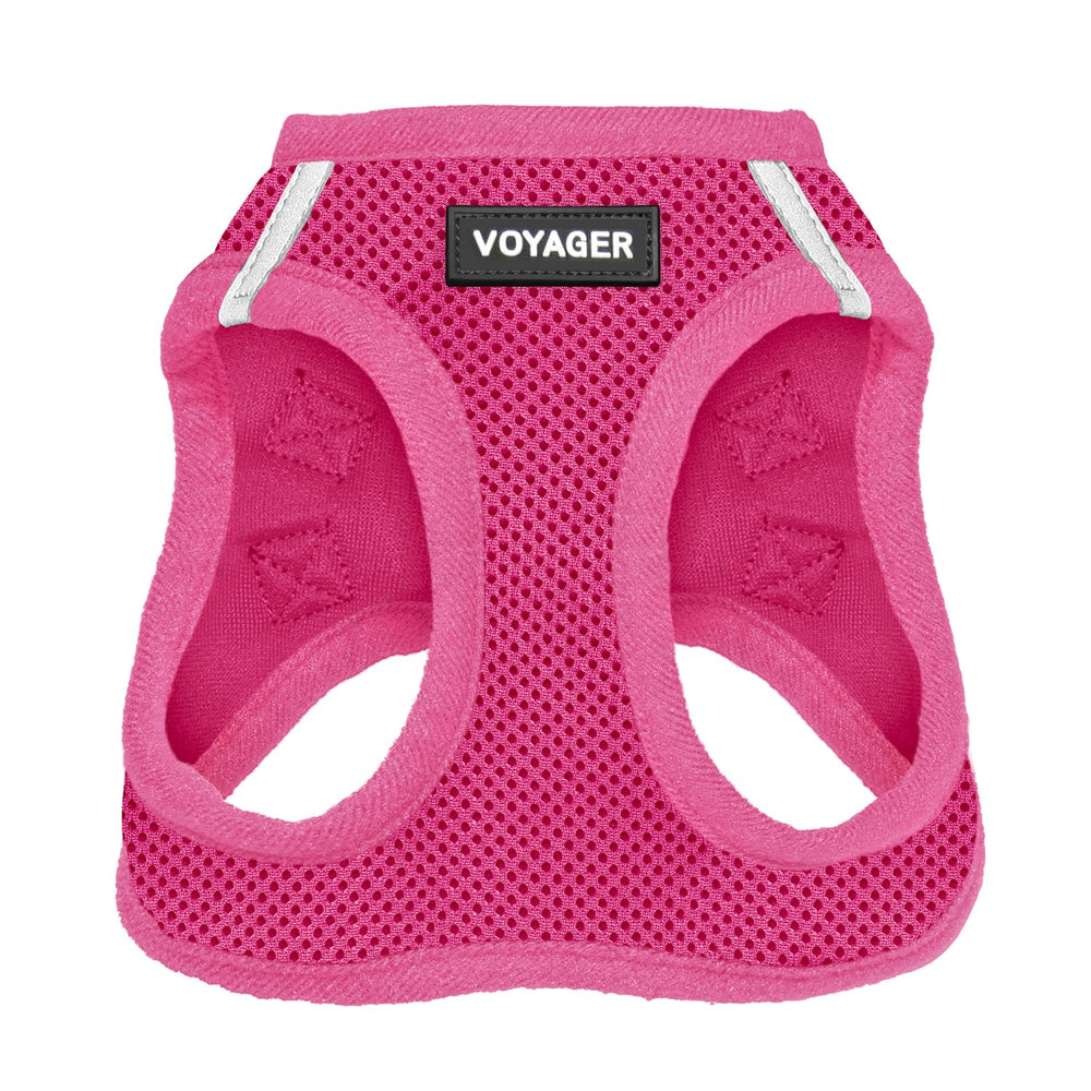 Best Pet Supplies Voyager step-in air harness in fuchsia with all-weather mesh for pets