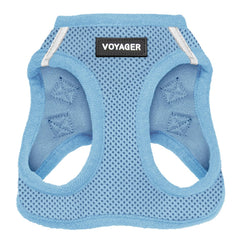Best Pet Supplies Voyager Step-in Air Harness front view, breathable mesh for comfortable wear.