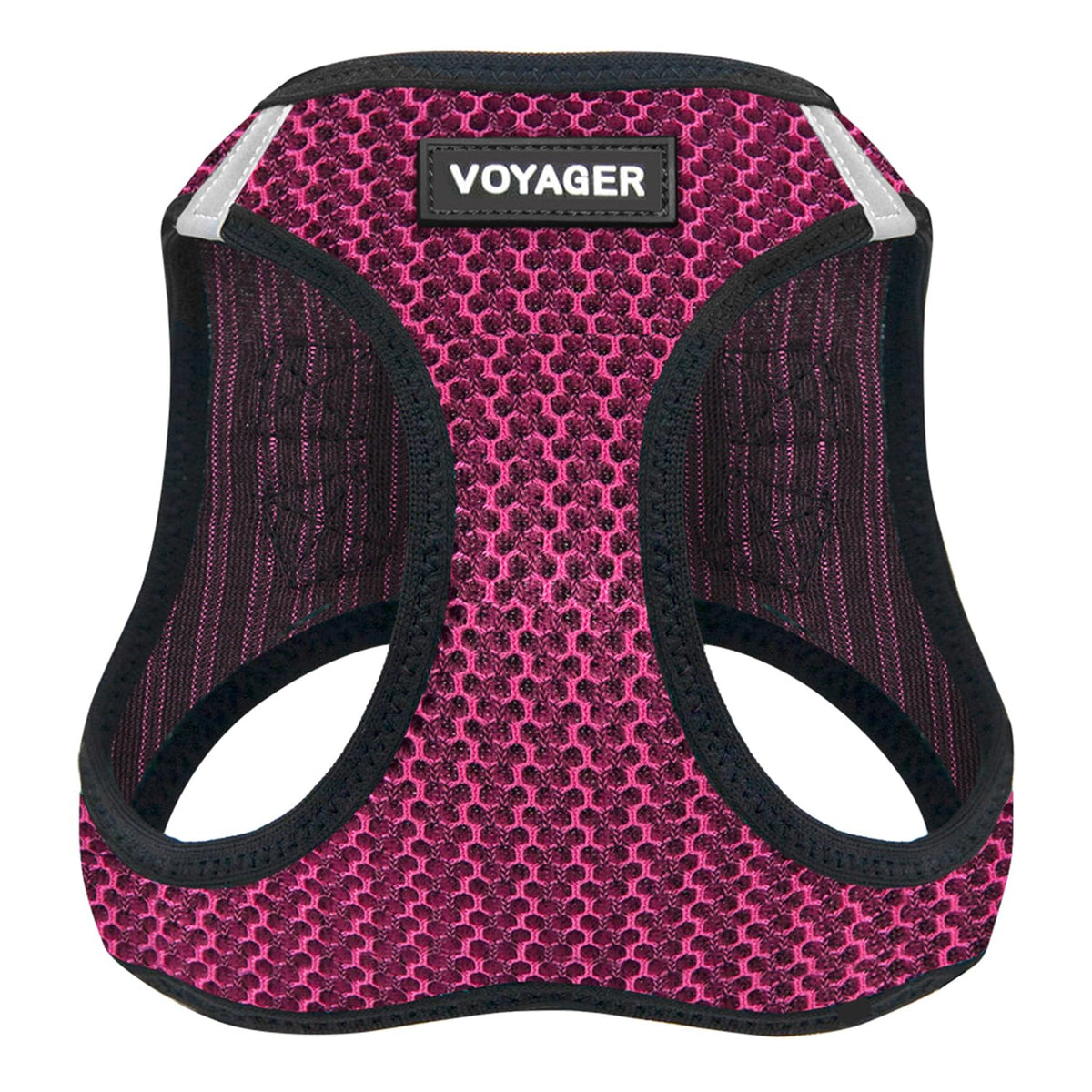 Best Pet Supplies Voyager front view harness shows breathable mesh for daily outdoor walks