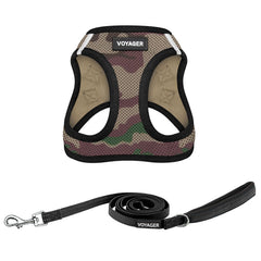 Best Pet Supplies Voyager step-in air harness, front view for secure walking.