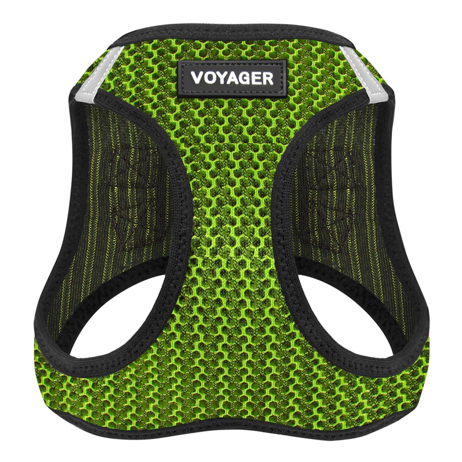 Best Pet Supplies Voyager step-in air harness in lime green for easy daily walks.