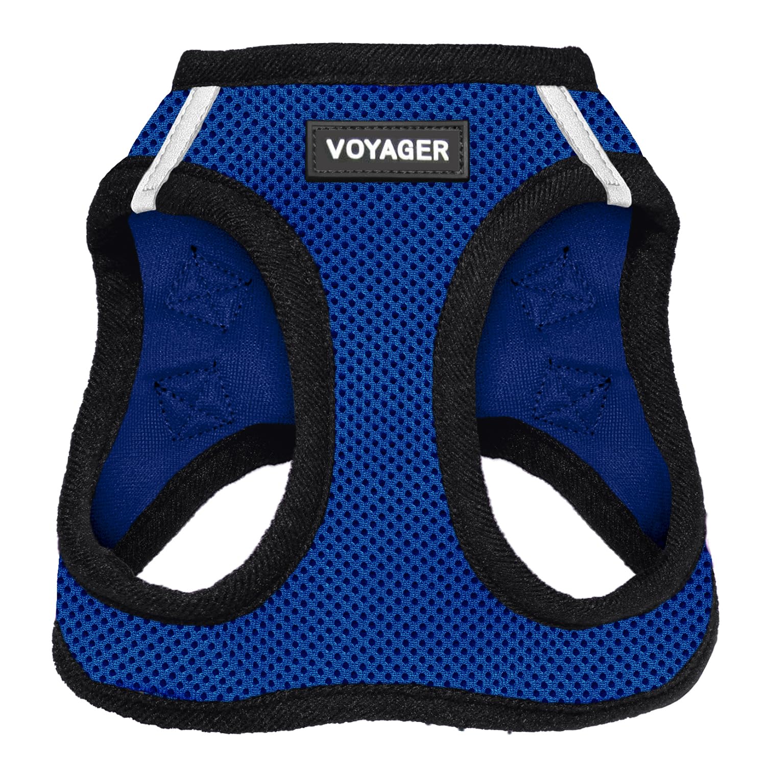 Best Pet Supplies Voyager harness in royal blue for secure everyday wear.