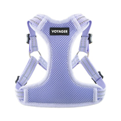 Best Pet Supplies Voyager step-in harness front view shows easy access and secure fit.