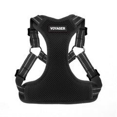 Best Pet Supplies Voyager step-in harness shows breathable mesh for cool walks