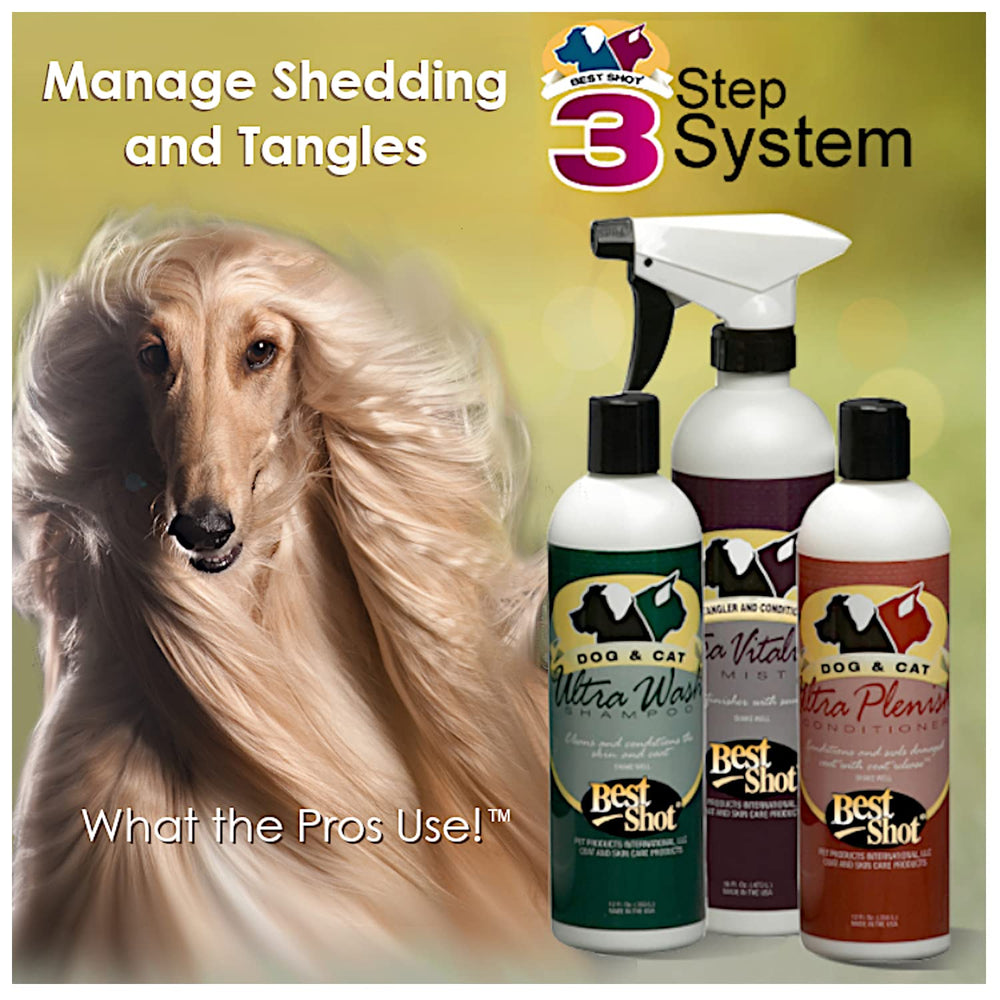 Best Shot Ultra Wash Coat Release Technology aids easier shedding over time.