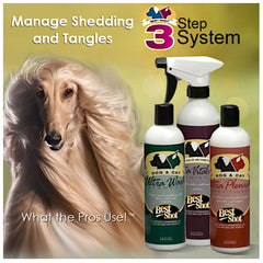 Best Shot Ultra Wash Coat Release Technology aids easier shedding over time.