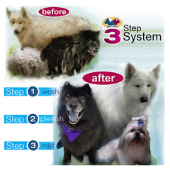 Best Shot Ultra Wash herbal scent leaves pets refreshed after bath.