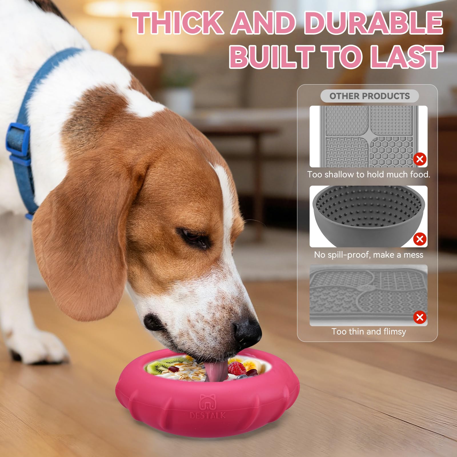 Bestalk dishwasher-safe symbol on rose bowl