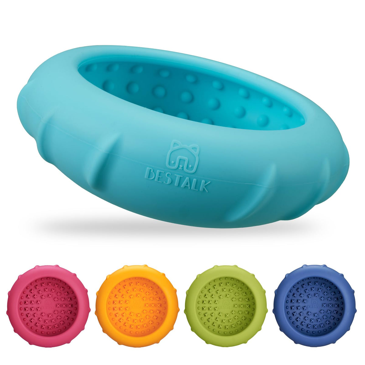 Bestalk dog lick bowl slow-feeder design promotes calmer, longer engagement during meals.