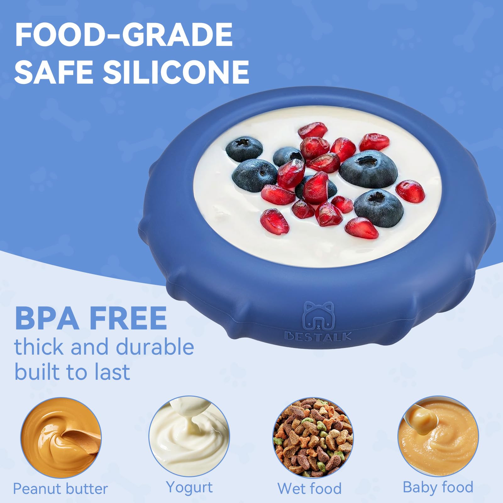 Bestalk mealtime enrichment toy supports mental engagement and reduces boredom.