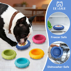 Bestalk raised rim helps keep treats inside for cleaner floors.