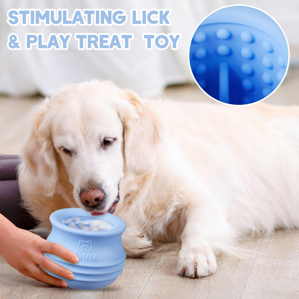 Bestalk baby blue enrichment toy supports engaging daily routines