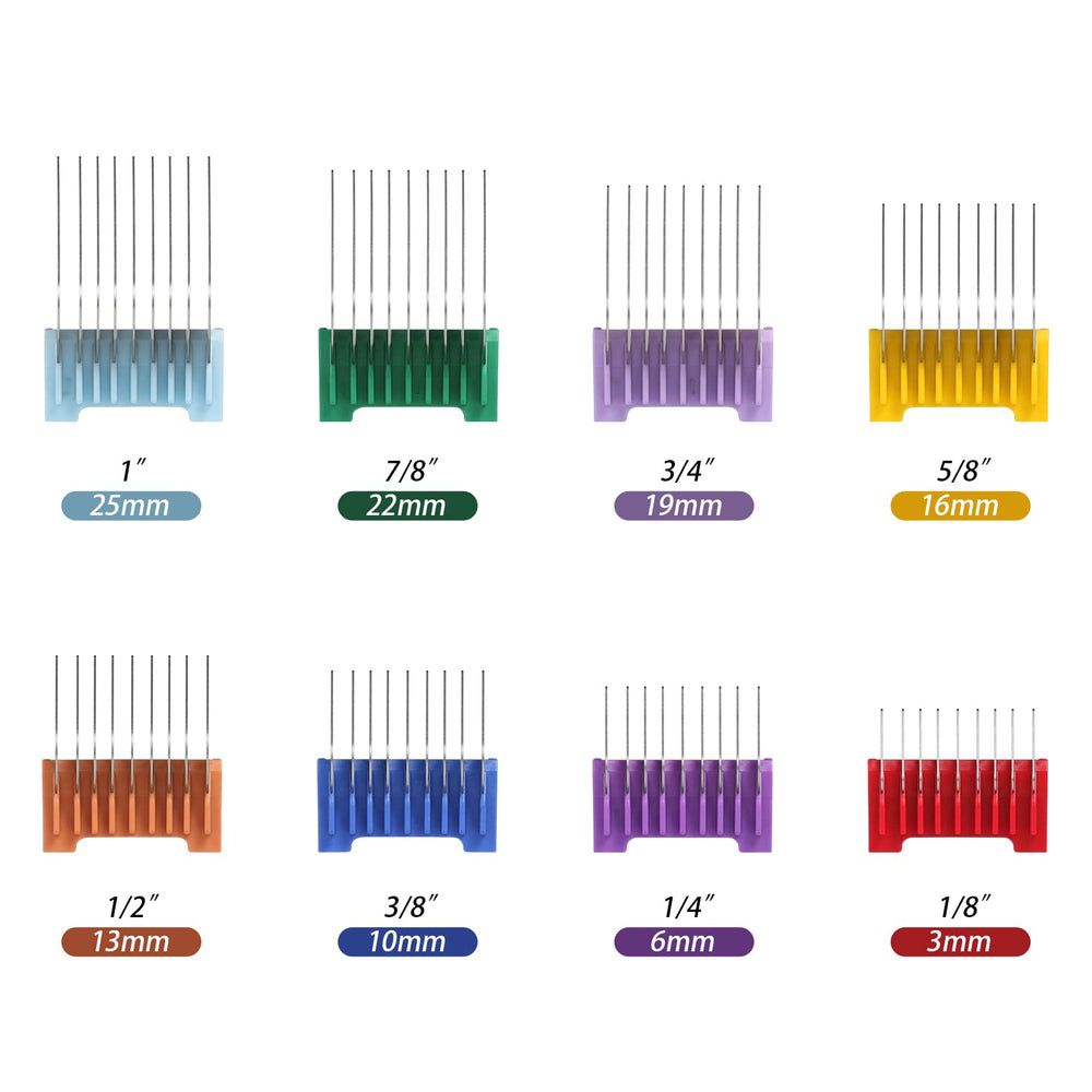 BESTBOMG animal guide comb blue 10mm for broad trims