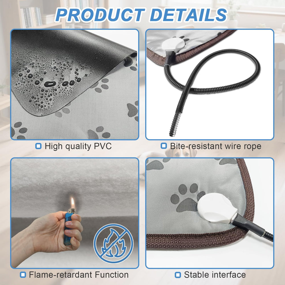 Bestio dog heating pad six-layer protection enhances safety and durability.