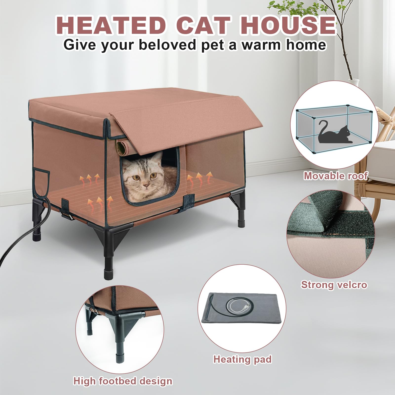 Bestio removable breathable bed demonstrates easy cleaning and seasonal versatility