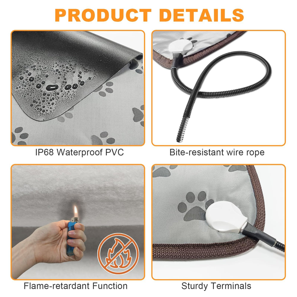 Bestio waterproof, washable cover keeps the surface clean and ready for use.
