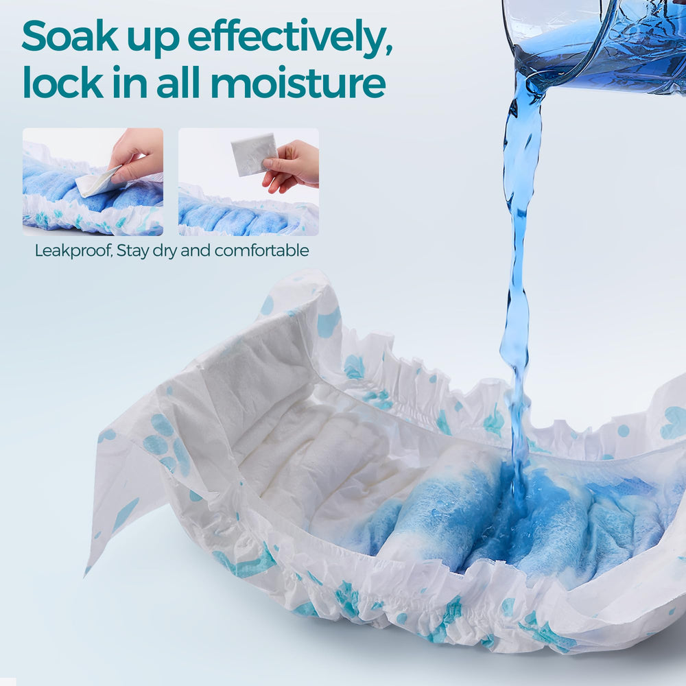 Bestle wrap soft fabric provides gentle touch on the dog's skin.