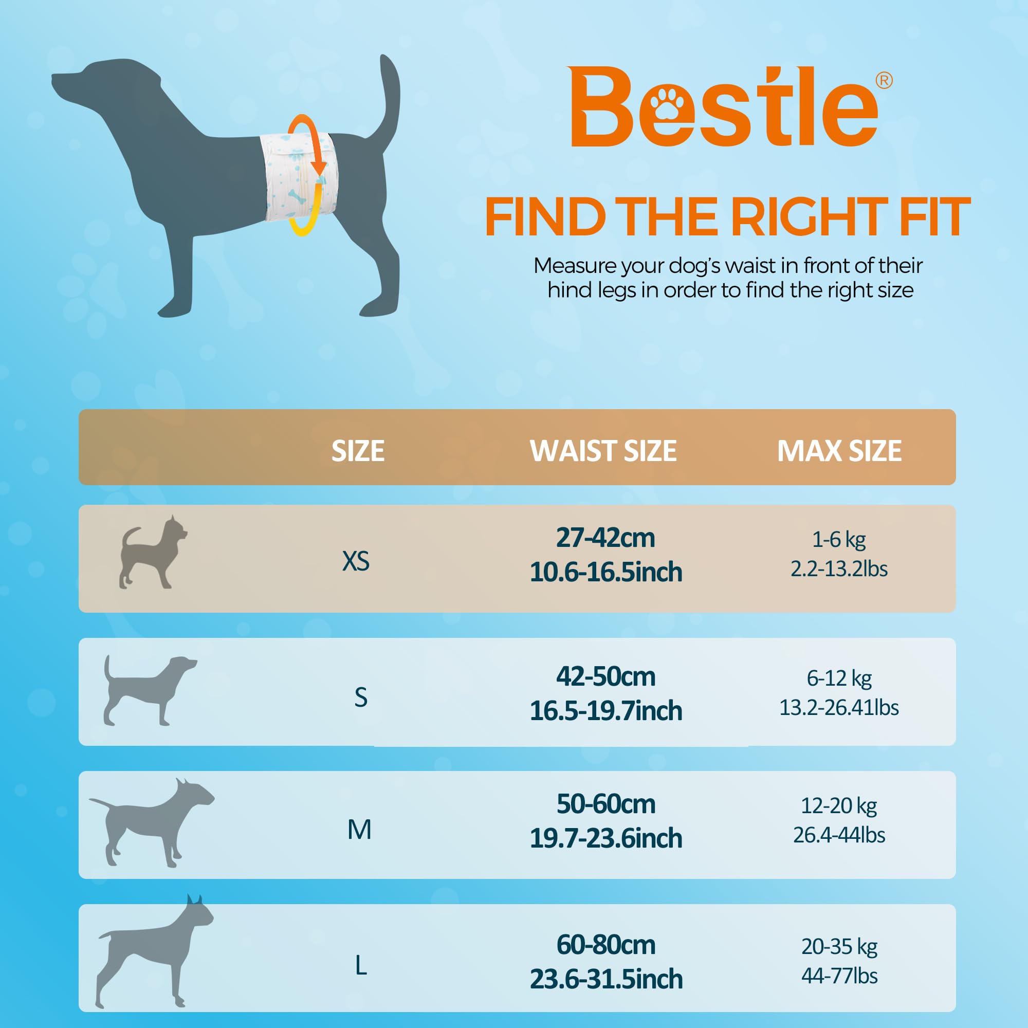 Bestle wetness indicator highlights when a diaper needs changing for stress-free care