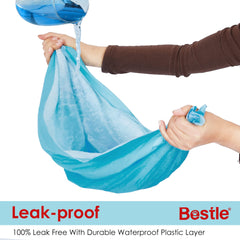 BESTLE puppy pad showing leak-proof layer protecting floors.