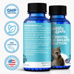 BestLife4Pets crushed-tablet powder for simple dental care.