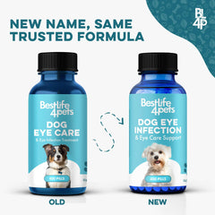 BestLife4Pets eye care pills close-up, small tasteless tablets