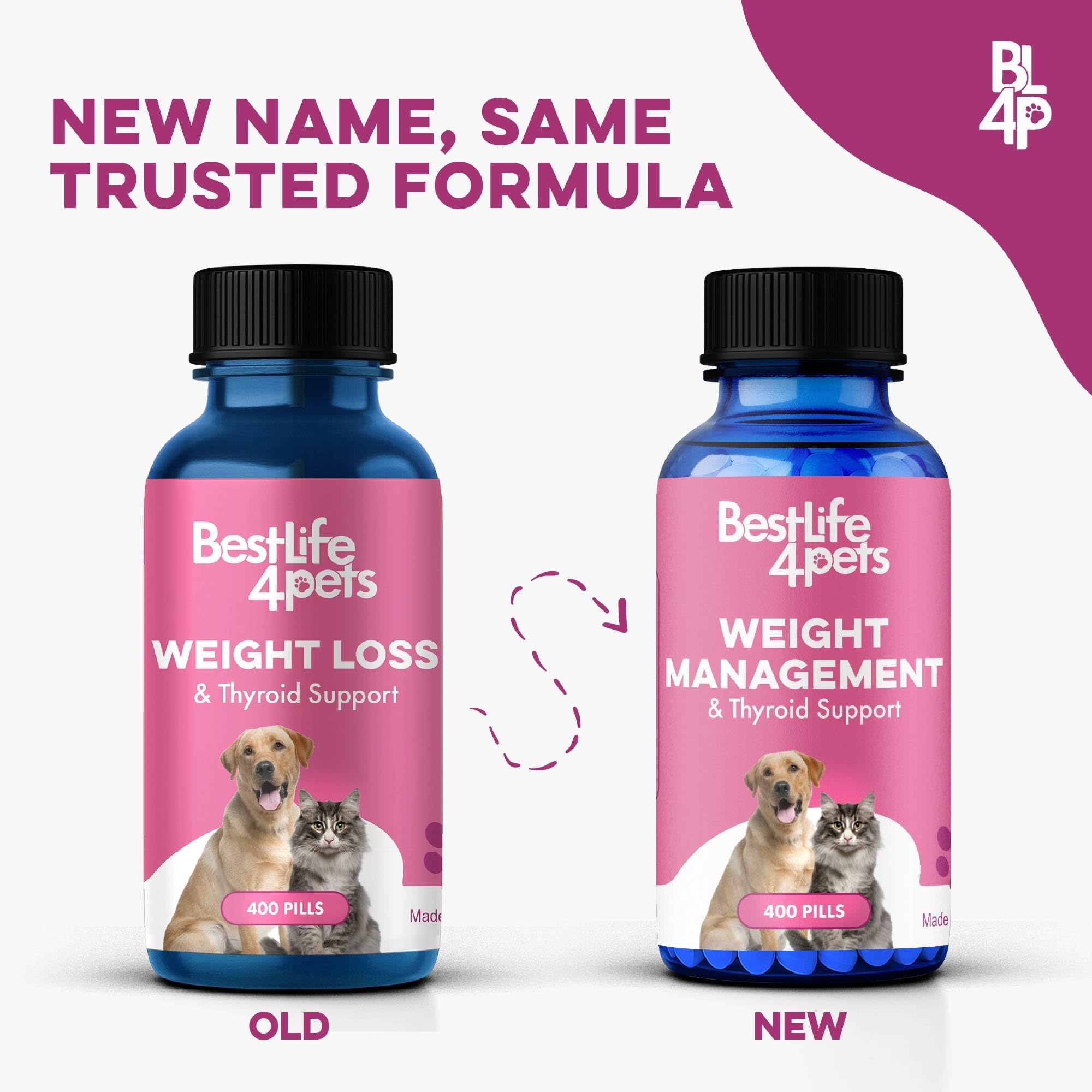 BestLife4Pets pills closeup show tiny tasteless tablets easy to hide in food