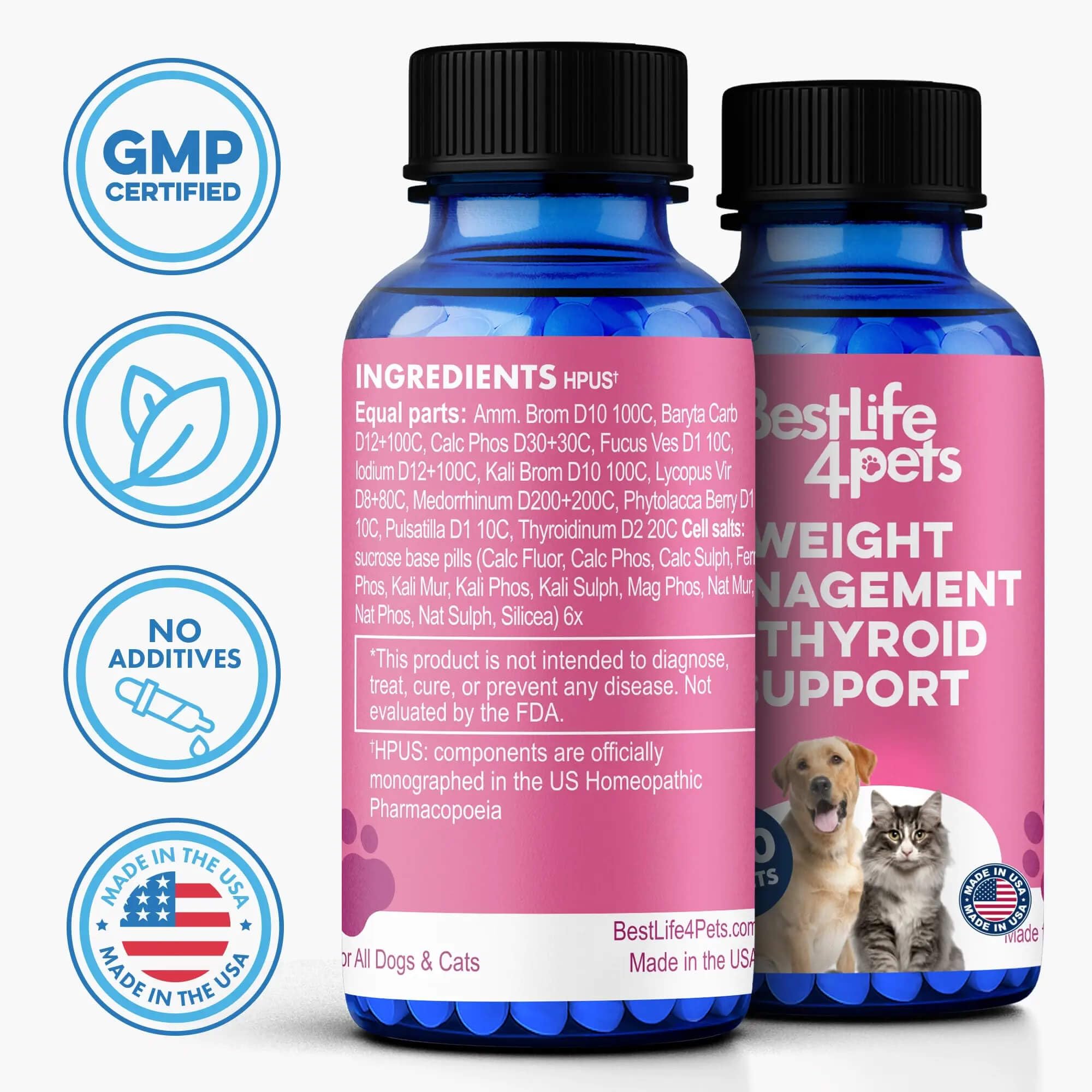 BestLife4Pets bottle designed for seniors and picky eaters