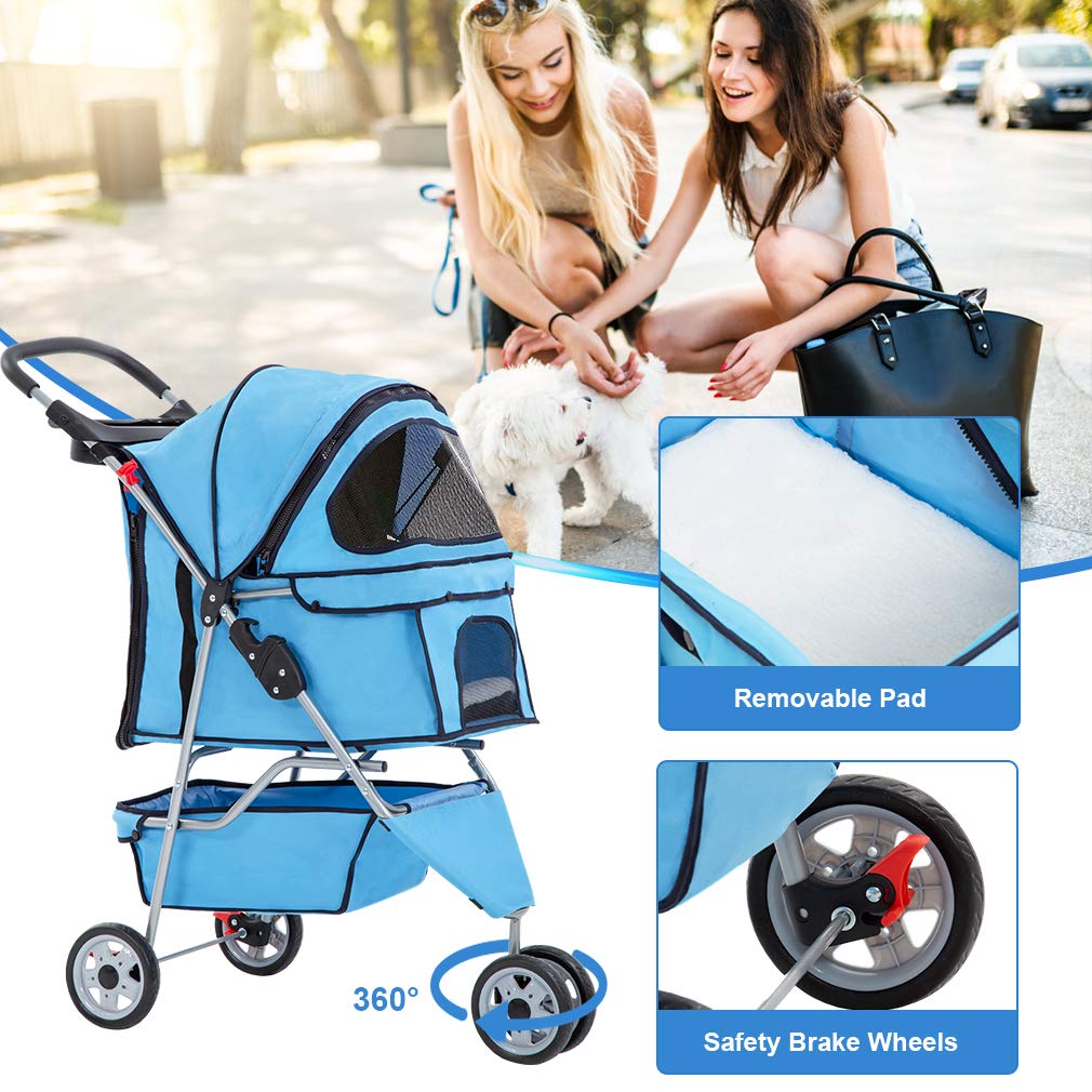BestPet foldable travel design highlights tool-free packing and portability.