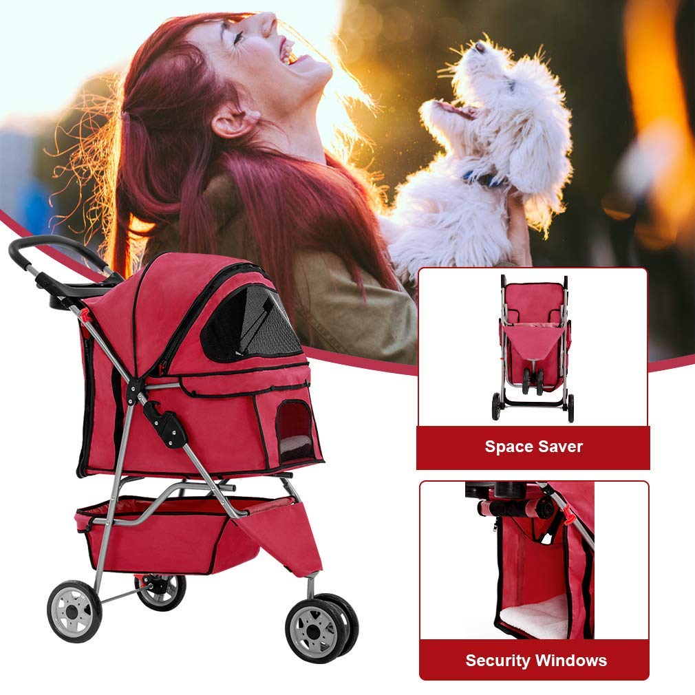 BestPet collapsible design folds quickly for travel and storage after adventures.