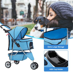 BestPet waterproof Oxford cloth protects against rain during outings.