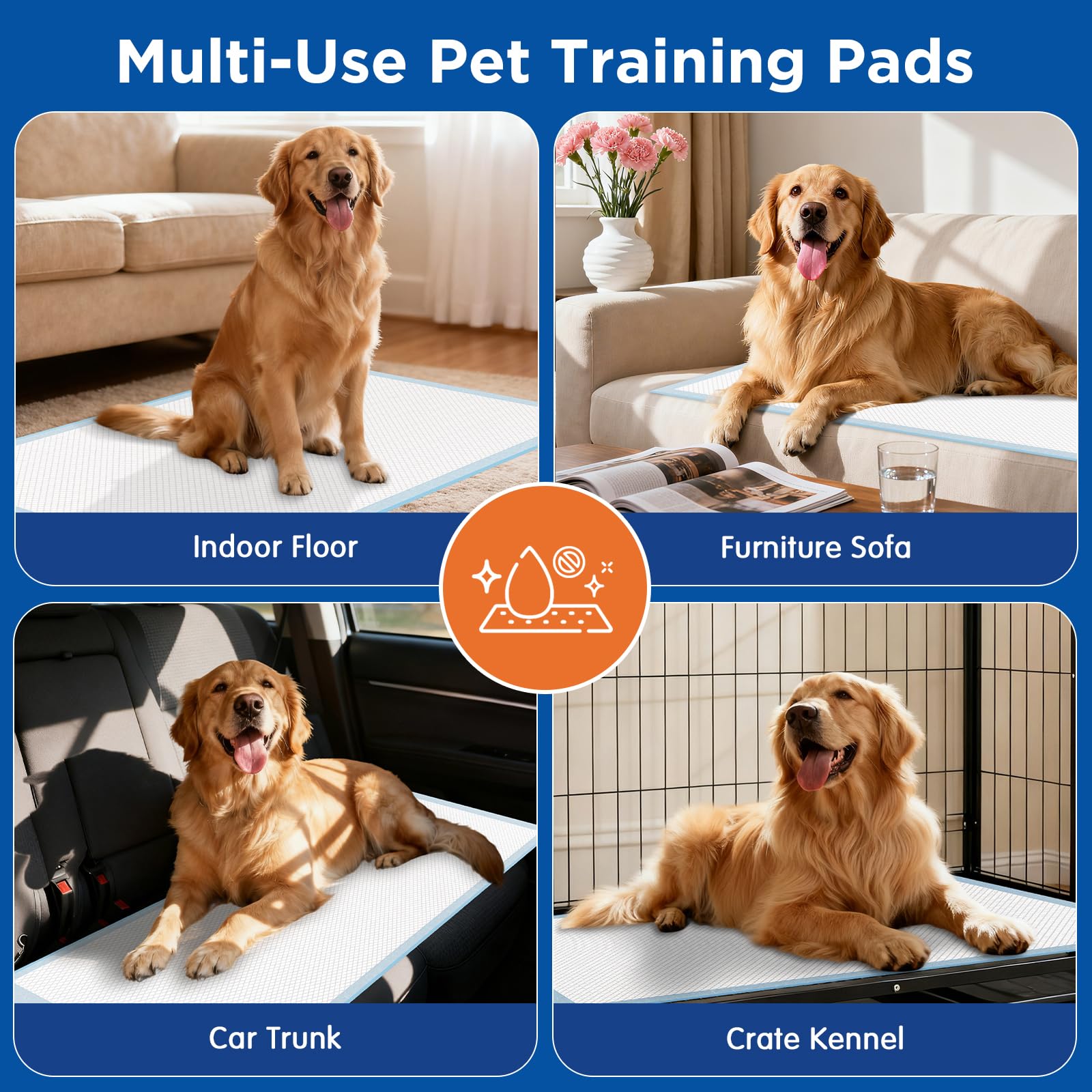 BESTRIPES leak-proof bottom protects floors, crates, and carpets.