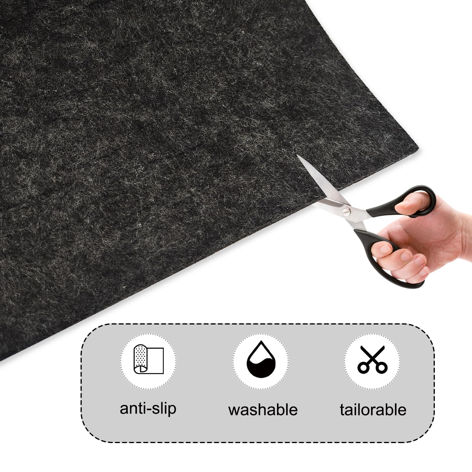 BETAGT dog crate mat washable and reusable for easy cleaning after sessions