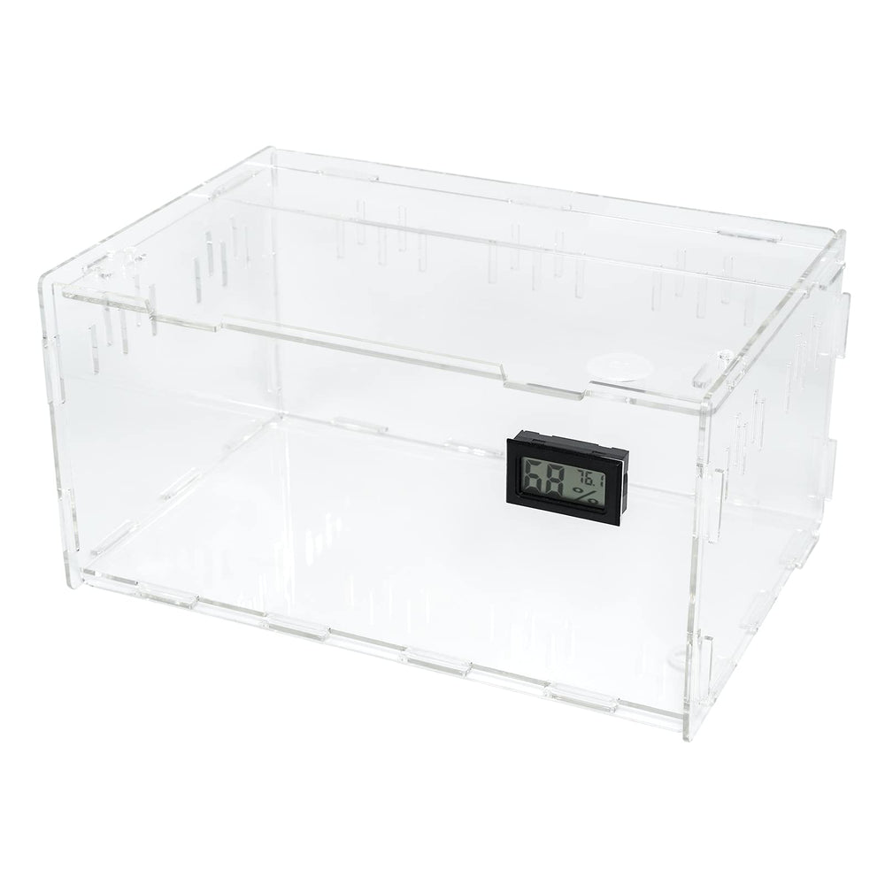 BETAZOOER reptile breeding tank front view for compact baby reptile housing