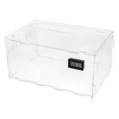 BETAZOOER reptile breeding tank front view for compact baby reptile housing