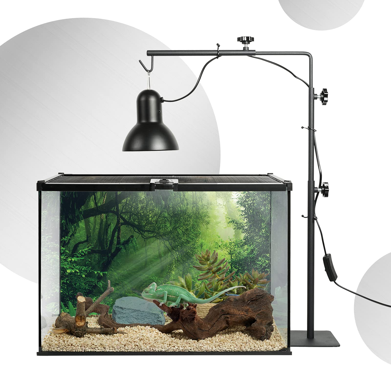 BETAZOOER stand base shows stability option with counterweight