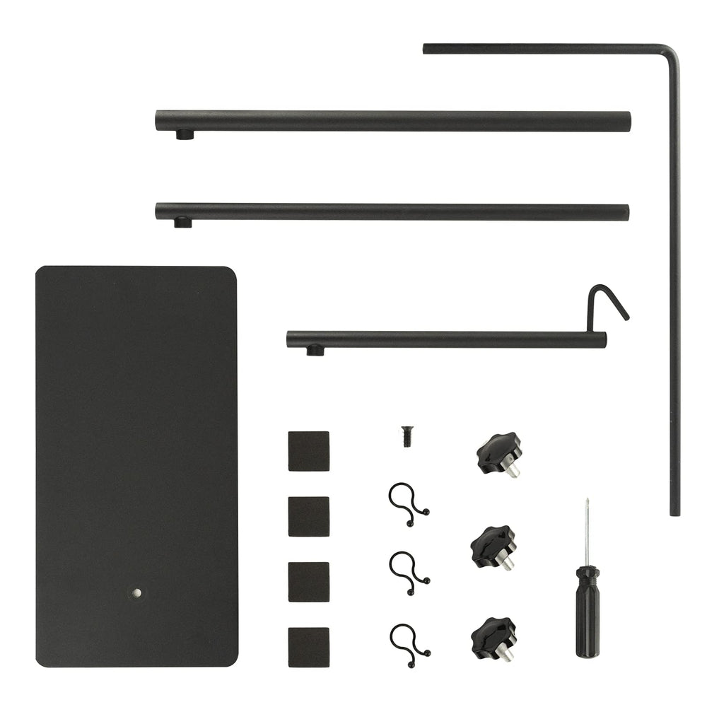 BETAZOOER lamp stand with telescopic arm enabling customized heat distance