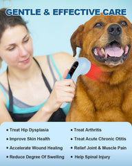 BETISBE LLLT therapy device control panel, easy setting adjustments for personalized comfort.
